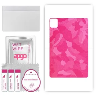 folia naklejka skórka strukturalna na TYŁ do Blackview Tab 30 WiFi - Moro Camo Różowy - apgo SKINS - Akcesoria do tabletów i e-booków - miniaturka - grafika 1