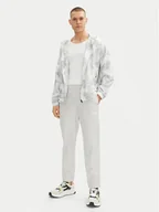 Dresy męskie - EA7 Emporio Armani Dres 7M000079 AF12948 U8011 Szary Regular Fit - miniaturka - grafika 1