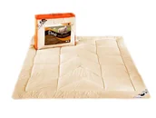 Kołdry - Kołdra wełniana 200x220 Doris ekrii 2,20 kg mikrofibra 100% AMW - miniaturka - grafika 1