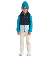 Kurtki i płaszcze dla chłopców - The North Face Dziecko Glacier Fz Hoodie Kurtka Summit Navy/Meridian Bl 3 lata - miniaturka - grafika 1