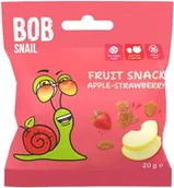 Przekąski dla dzieci - Ślimak Bob Snail Fruit Snack żelki Jabłko-Truskawka 20 g Przekąska owocowa bez cukru - miniaturka - grafika 1