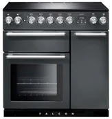 Kuchenki elektryczne - Kuchnia z płytą indukcyjną FALCON Nexus 90 Szary chrom NEX90EISL/C-EU - miniaturka - grafika 1