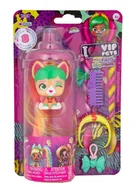 Figurki dla dzieci - VIP PETS MINI FANS BOW POWER S5 LALKA PIESEK FIGURKA Długie Włosy LEILANI - miniaturka - grafika 1