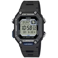 Zegarki męskie - Zegarek Męski Casio WS-B1000-1AVEF czarny - miniaturka - grafika 1