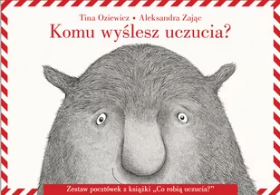 DWIE SIOSTRY Komu wyślesz uczucia$18. Zestaw pocztówek z książki Co robią uczucia$19 - Tina Oziewicz - Baśnie, bajki, legendy - miniaturka - grafika 2