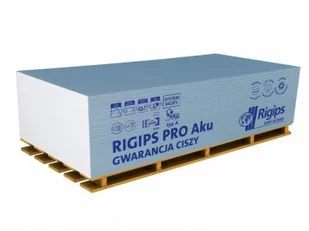 Płyta gipsowo-kartonowa akustyczna Rigips PRO Aku 1200x2600x12,5 mm GKB typ A - Inne materiały budowlane - miniaturka - grafika 1