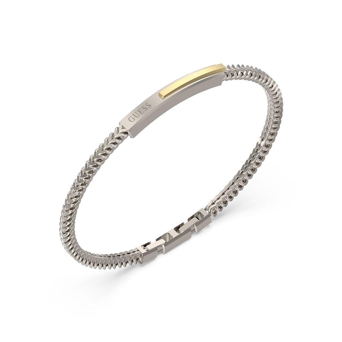 Bransoletka Męska Guess JUMB05109JWYGSTS Srebrzysty
