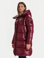 Płaszcze damskie - Save The Duck Płaszcz zimowy D45510W LOVE21 Bordowy Regular Fit - miniaturka - grafika 1