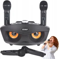 Mikrofony komputerowe - Profesjonalny Zestaw Do Karaoke Ze Stacją + Dwa Mikrofony Bluetooth 4.2 - miniaturka - grafika 1