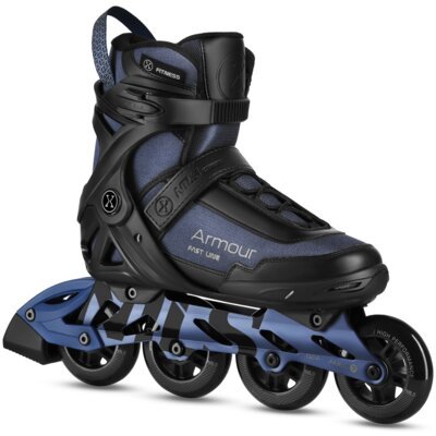 Łyżworolki NILS EXTREME Armour NA22151 ( 44) Granatowy