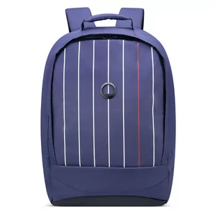 Delsey Securban Plecak RFID 45 cm przegroda na laptopa blau gedruckt - Teczki i aktówki - miniaturka - grafika 1