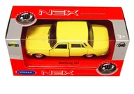 Samochody i pojazdy dla dzieci - Wartburg 353 1:34 żółty WELLY - miniaturka - grafika 1