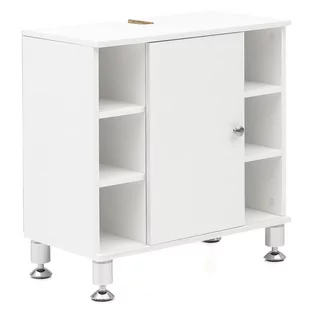 FineBuy umywalkę FineBuy Biała szafka pod - Szafki łazienkowe - miniaturka - grafika 1