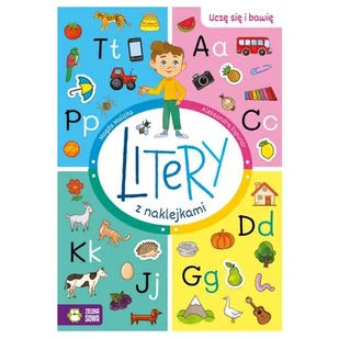 Uczę się i bawię Litery z naklejkami Nowa - Baśnie, bajki, legendy - miniaturka - grafika 1