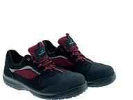 Biuro i firma OUTLET - Aboutblu 1933303LA S1P SRC DGUV 112-191 Flexie Antystatyczne Buty Antystatyczne, Unisex, Czerwony/Czarny, Zamszowa skóra i Texy Flex Elastyczne, Rozmiar 48 - miniaturka - grafika 1