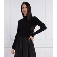 Swetry damskie - GUESS Sweter RITA | Slim Fit - miniaturka - grafika 1