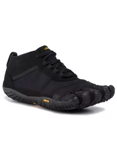 Trampki męskie - Vibram Fivefingers Buty V-Treck 19M7401 Czarny - grafika 1