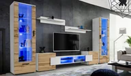 Meble do sypialni - Zestaw Mebli do Salonu Wiele Wariantów Polski Producent LED RGB + Pilot - miniaturka - grafika 1