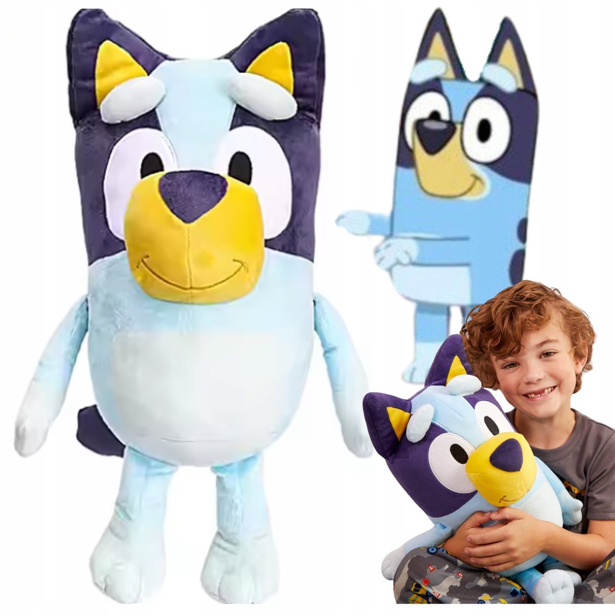 MASKOTKA BLUEY MIĘKKA I UROCZA 28 CM