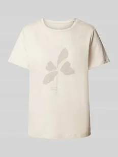 T-shirt z nadrukiem z przodu - Koszulki i topy damskie - miniaturka - grafika 1