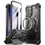 Etui i futerały do telefonów - Etui SUPCASE Iblsn ArmorBox do Samsung Galaxy S24 Czarny - miniaturka - grafika 1