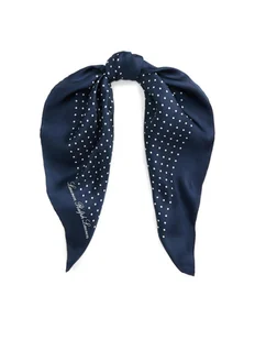 Lauren Ralph Lauren Chusta 454953615002 Granatowy - Apaszki i szaliki damskie - miniaturka - grafika 1