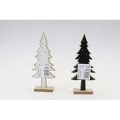 Ozdoby bożonarodzeniowe - Dekoracja drewniana choinka 19 cm - miniaturka - grafika 1