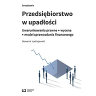Prawo - Przedsiębiorstwo w upadłości - Jędrzejewski Sławomir - miniaturka - grafika 1