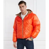 Kurtki męskie - Lacoste Dwustronna kurtka | Oversize fit - miniaturka - grafika 1