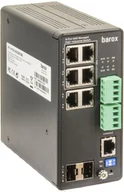 Pozostałe akcesoria sieciowe - Barox RY-LPIGE-602GBTME łącza sieciowe Zarządzany L2/L3 Gigabit Ethernet (10/100/1000) Obsługa PoE Szary - miniaturka - grafika 1