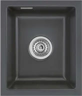 Zlewozmywaki - Zlewozmywak ceramiczny SYSTEMCERAM Mera 32 U Schiefer Korek automatyczny 5361 02 - miniaturka - grafika 1