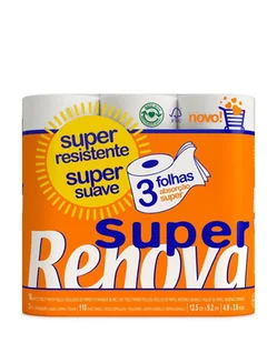 Papier Toaletowy Renova Super 18R - Papier toaletowy - miniaturka - grafika 1