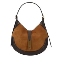 Torebki damskie - POLO RALPH LAUREN Polo ID Torba na ramię Skórzany 26 cm brązowy - miniaturka - grafika 1