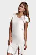 Bielizna nocna - Bambusowa koszula nocna damska ZARA XL Bordowy - miniaturka - grafika 1