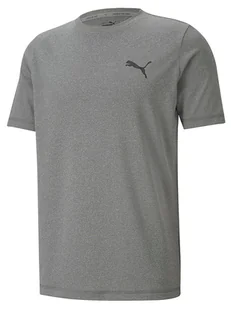 Puma Koszulka sportowa w kolorze szarym - Koszulki sportowe męskie - miniaturka - grafika 1