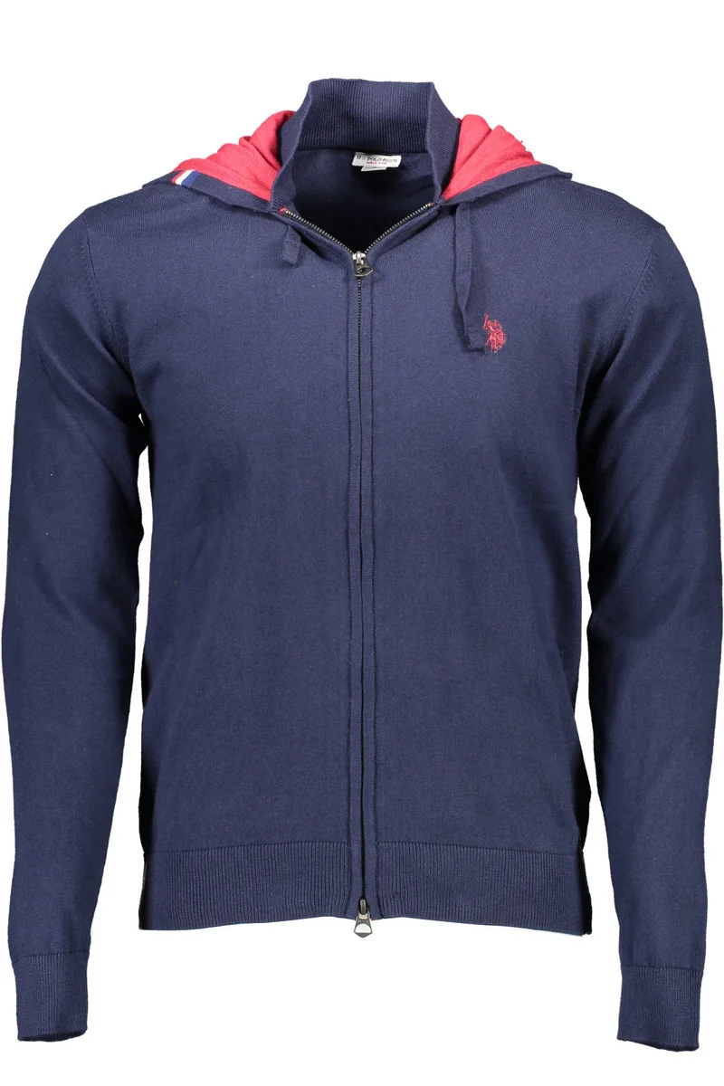 US POLO ASSN. MĘSKI NIEBIESKI KARDIGAN 2XL