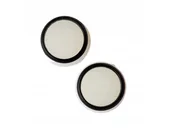 Akcesoria do Xbox - Gumki Nakładki na analog PS3 PS4 PS5 XBOX - kolory BIAŁY, CZARNY - 2x - miniaturka - grafika 1