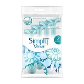 Aspiratory do nosa - Gillette Simply Venus Maszynki jednorazowe dla kobiet, 4szt. >> 0zł za wysyłkę przy zakupach od 149 zł << - miniaturka - grafika 1