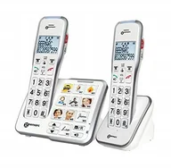 Telefony stacjonarne - Geemarc AmpliDECT 595-2 Schwerhörigentelefone + Bildtasten - miniaturka - grafika 1