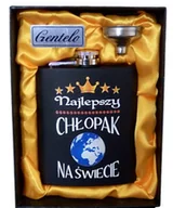 Piersiówki - Piersiówka Ze Stali Nierdzewnej Dla Chłopaka/ Gentelo - miniaturka - grafika 1