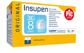 Glukometry i akcesoria dla diabetyków - Artsana PIC Insupen 31 G 8 mm igły do penów insulinowych Original x 100 szt |  OD 199 PLN! - miniaturka - grafika 1