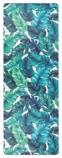 Antypoślizgowa mata do jogi PU PALM LEAFS 4 mm - Maty do jogi - miniaturka - grafika 1