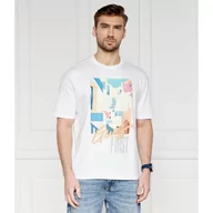 Koszulki męskie - GUESS T-shirt | Oversize fit - miniaturka - grafika 1