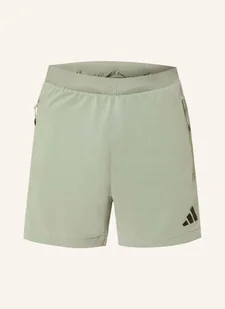 Adidas Szorty Treningowe Airchill gruen - Spodenki damskie - miniaturka - grafika 1
