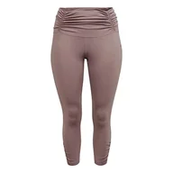 Legginsy - adidas Legginsy damskie, ok., XL - miniaturka - grafika 1