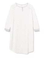 Piżamy damskie - Damart Damska koszula nocna, ecru imprime, M - miniaturka - grafika 1