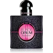Wody i perfumy damskie - Yves Saint Laurent Black Opium Neon woda perfumowana 30ml - miniaturka - grafika 1
