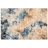 Dywany - Dywan Zoe 120 x 160 cm beżowo-niebieski - miniaturka - grafika 1