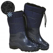 Kalosze damskie - ŚNIEGOWCE DAMSKIE ocieplane buty Kalosze Zimowe Wodoodporne Lekkie POLSKIE - miniaturka - grafika 1