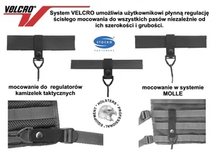 smycz do broni  SBSC-VELCRO Profi - Osprzęt do wiatrówek - miniaturka - grafika 4